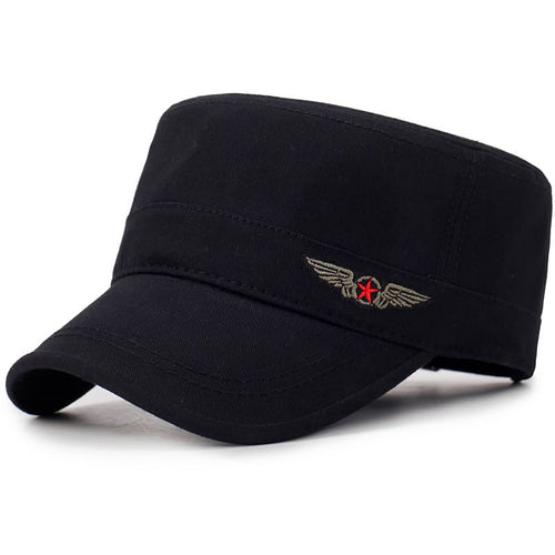 Black and red Army Cap with Red Star