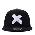Red X Cotton Snapback Cap