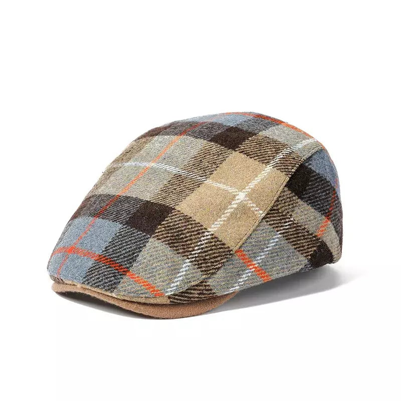Reinhardt Plaid Flat Cap