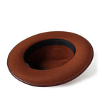 Retro Art Brown Fedora Hat