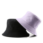Reversible Plain Bucket Hat