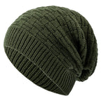 Rhode Island Winter Knitted Slouchy Beanie