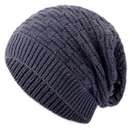 Rhode Island Winter Knitted Slouchy Beanie