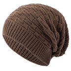 Rhode Island Winter Knitted Slouchy Beanie