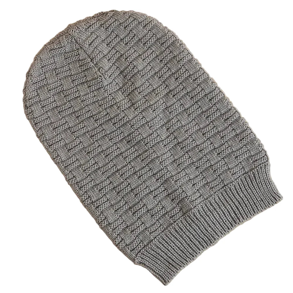 Rhode Island Winter Knitted Slouchy Beanie