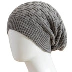 Rhode Island Winter Knitted Slouchy Beanie