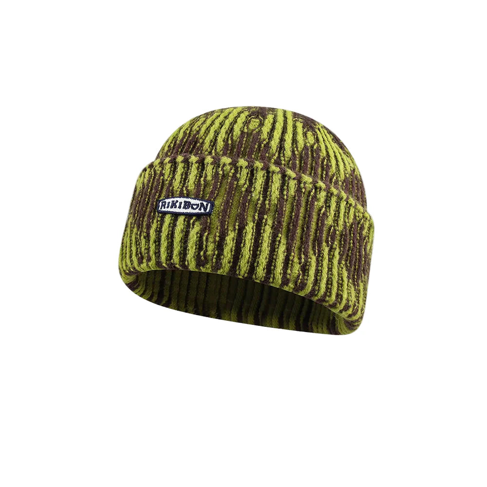 Rikibon Tie-Dye Wool Docker Beanie