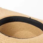 Rimini Summer Handmade Straw Western Cowboy Hat