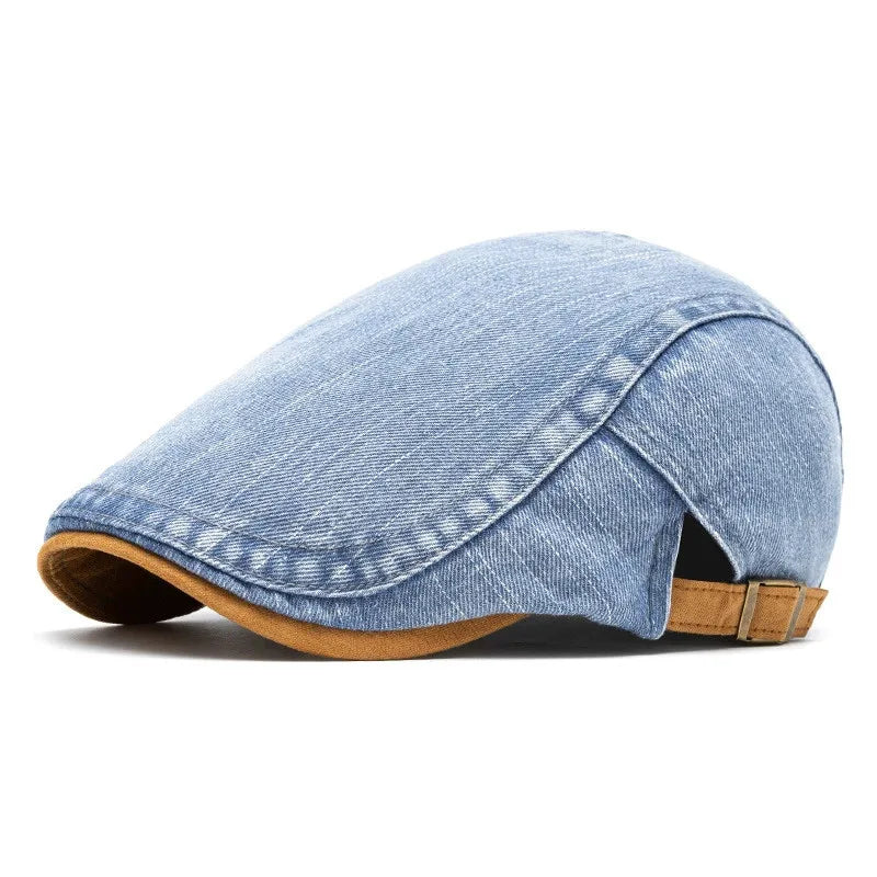 Rivers Denim Flat Cap