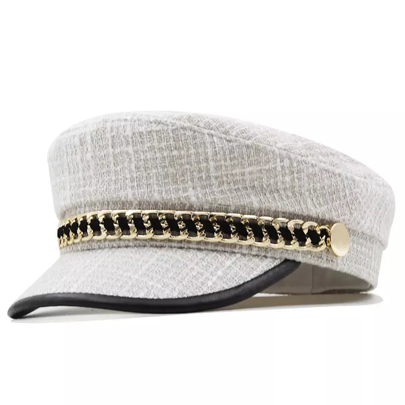 Rivette Golden Chain Sailor Cap