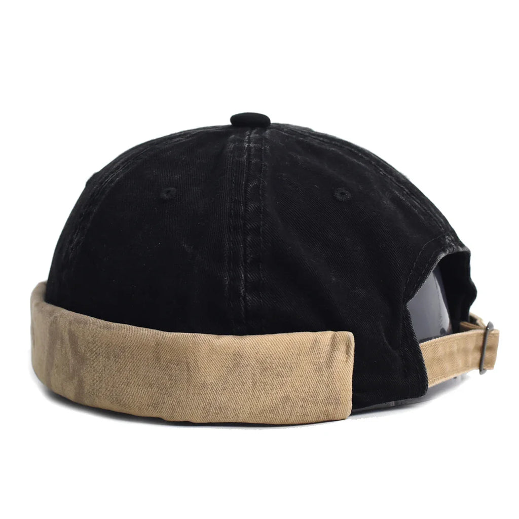 Robertson Washed Cotton Brimless Docker Cap