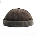 Robertson Washed Cotton Brimless Docker Cap