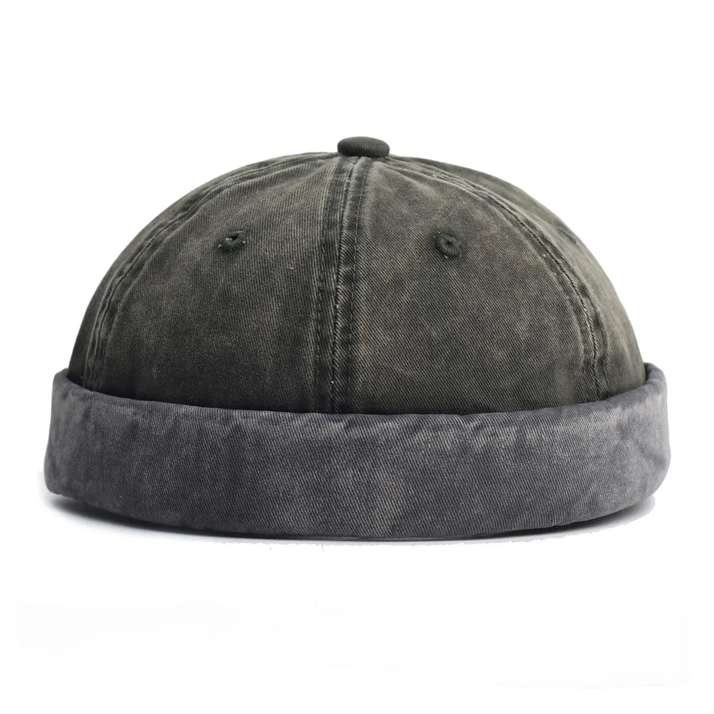 Robertson Washed Cotton Brimless Docker Cap