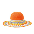 Rocamadour Summer Knitted Straw Crochet Bucket Hat