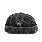 Rockstar Distressed Washed Cotton Docker Cap