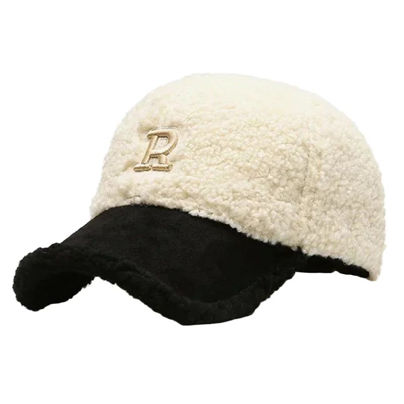 Rockstar Winter Plush Baseball Cap