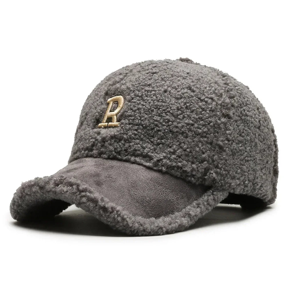 Rockstar Winter Plush Baseball Cap