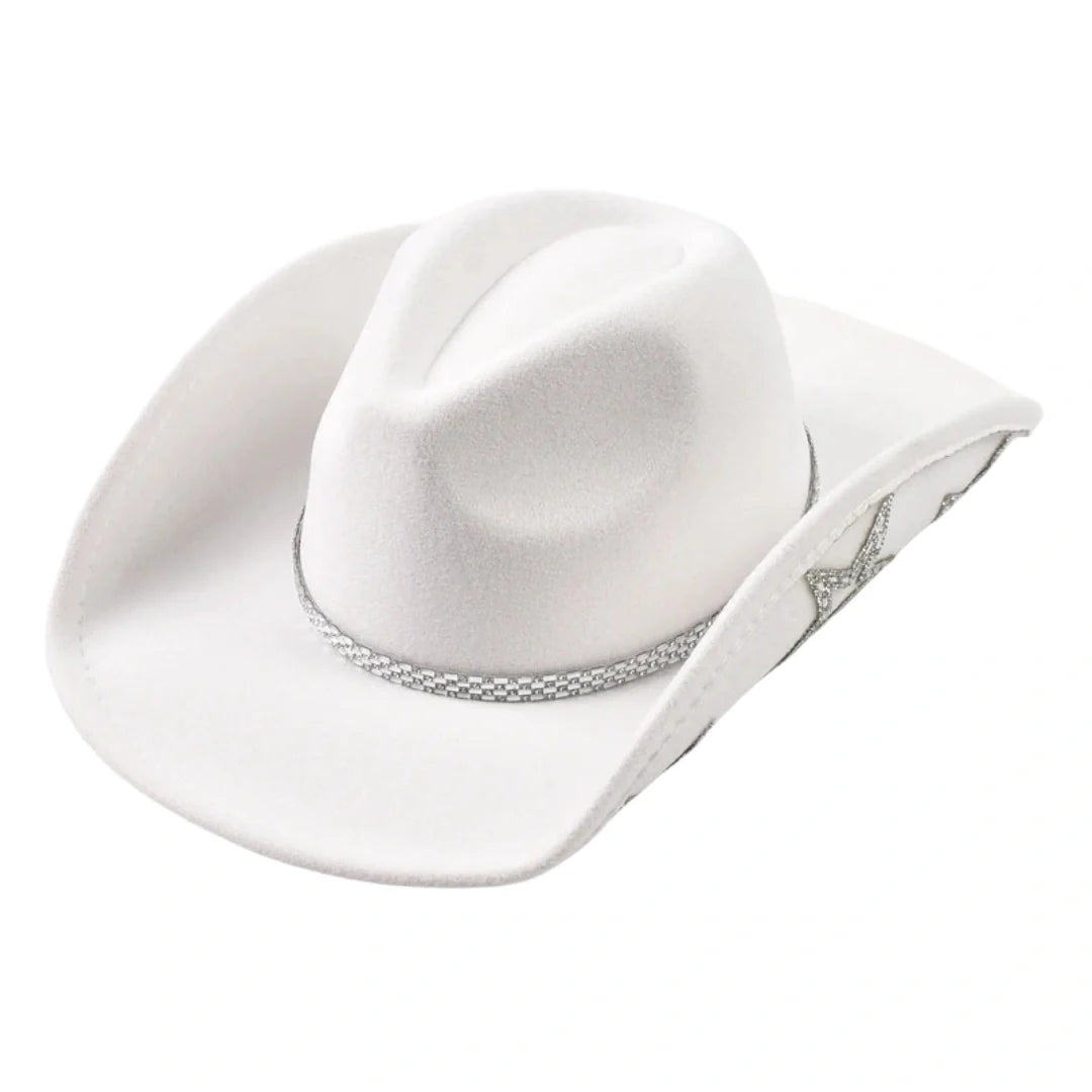 Rodeo Rhinestone Stars Western Cowboy Hat