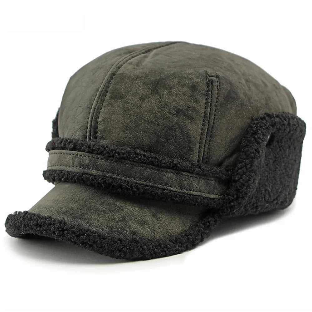 Rostov Winter Earflaps Fur Baseball Cap