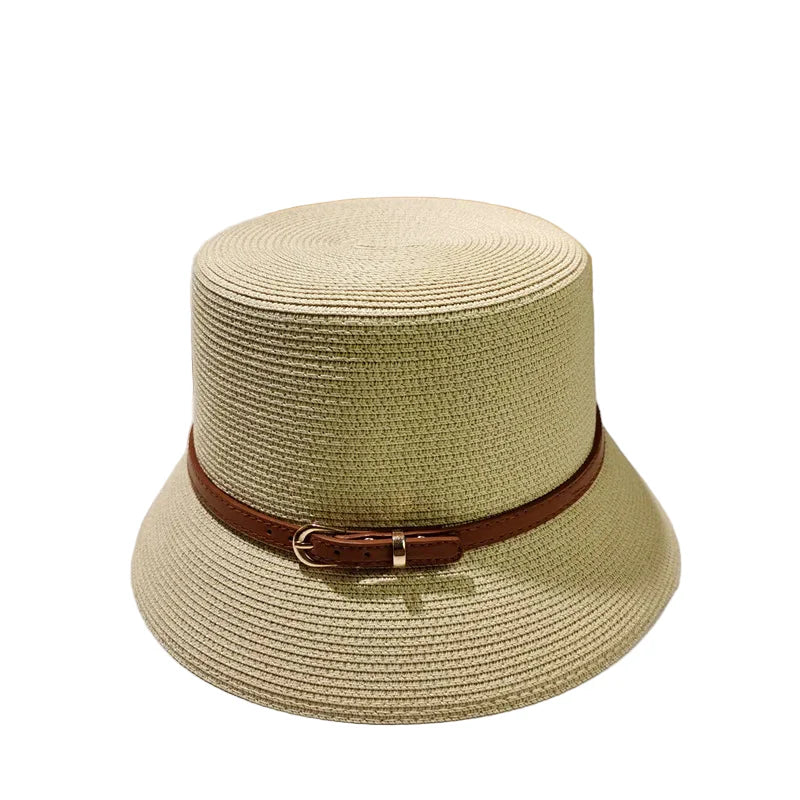 Rousillon Summer Straw Bucket Hat