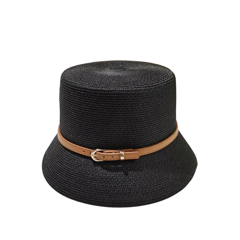 Rousillon Summer Straw Bucket Hat
