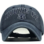 Route 66 Cotton Baseball Cap