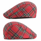 Royal Scottish Tartan Flat Cap