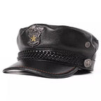 Royal Star Genuine Leather Sailor Cap