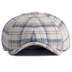 Royan Tartan Newsboy Cap