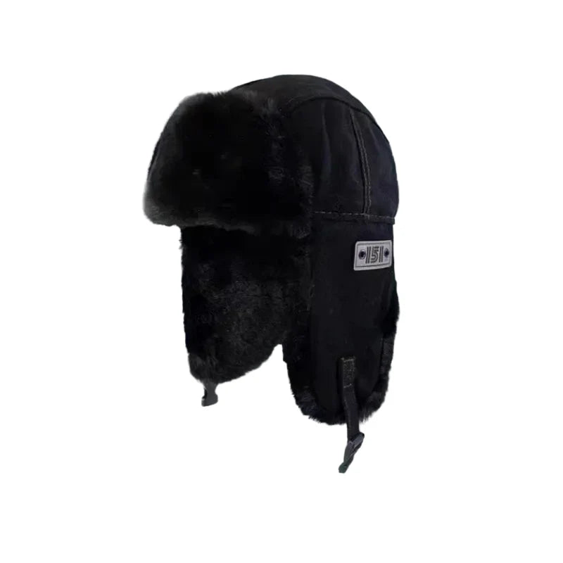 Russian Pilot Fur Winter Bomber Hat