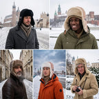 Russian Pilot Fur Winter Bomber Hat
