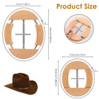 Adjustable Wooden Hat Stretcher 4-Way Cap Shape Maintainer