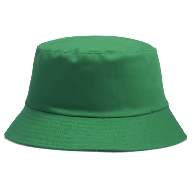 Streetwear bucket hat with personalized logo print