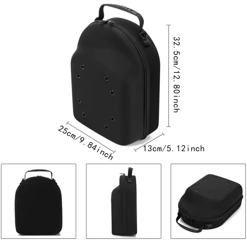 Hard Shell Hat Travel Case, Protective Baseball Cap Storage Bag