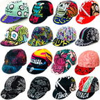 Around The World Abstract Cycling Cap