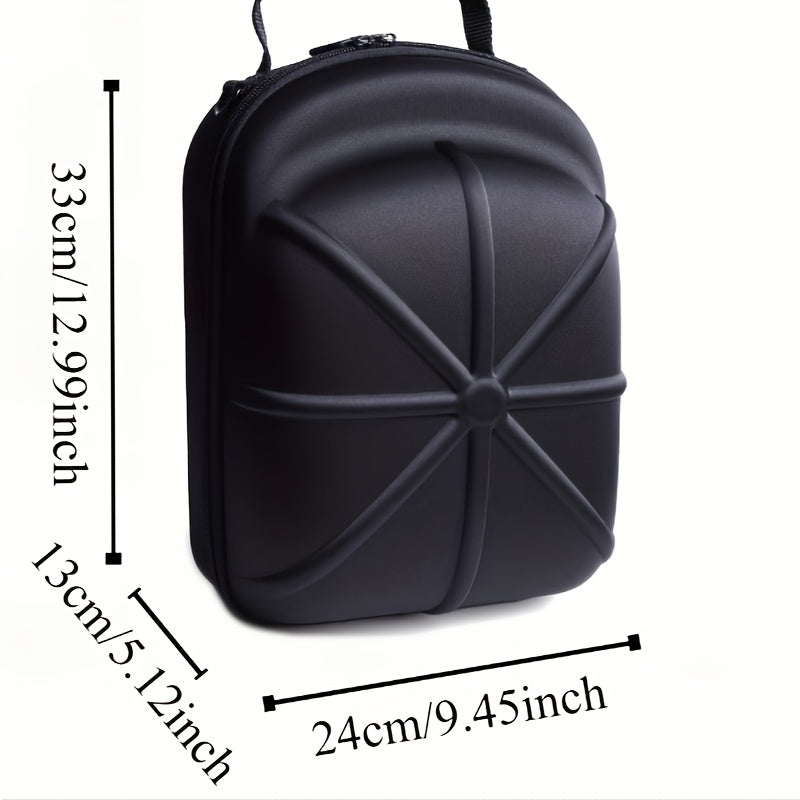 Baseball Cap Travel Case, Protective Hat Storage Bag for 6 Caps