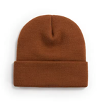 Unisex knit beanie color options for custom printing