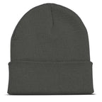 Light pink custom beanie with embroidery