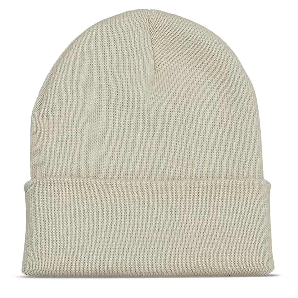 Unisex beanie color range for custom embroidery