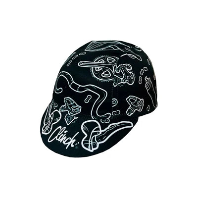 Abstract Cycling Cap