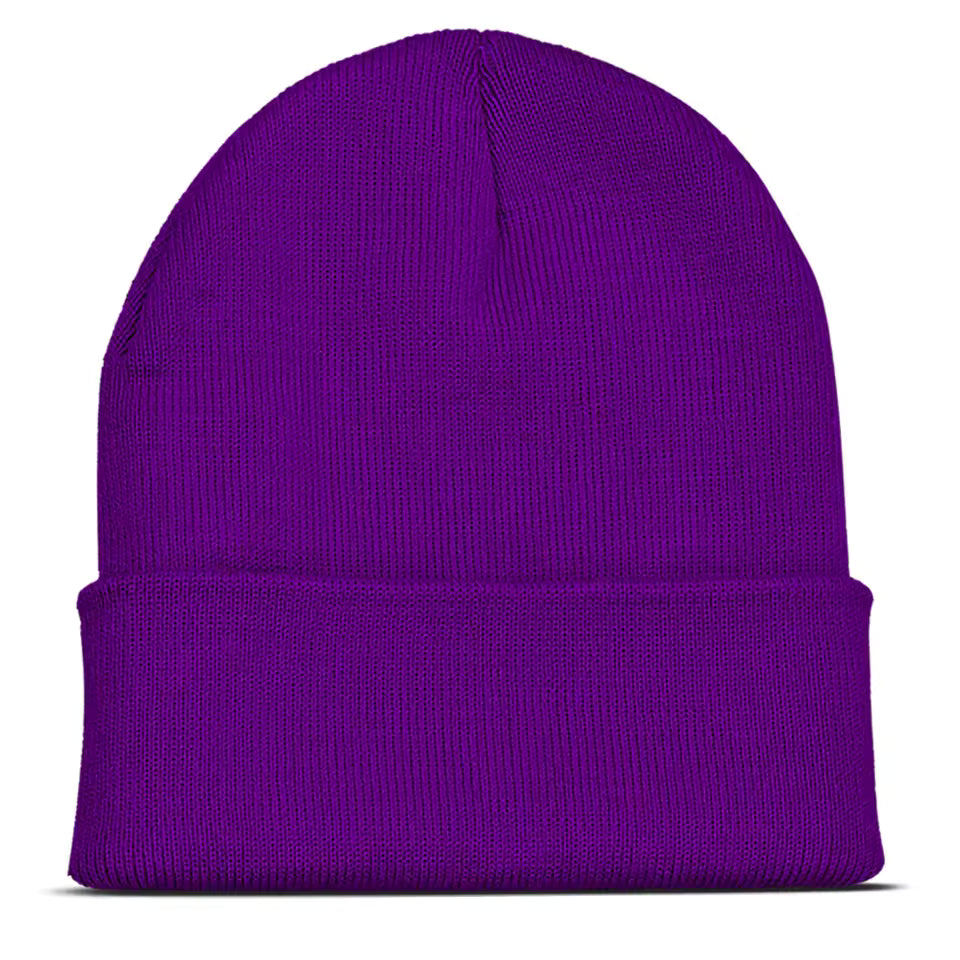 Mint green beanie for embroidered text