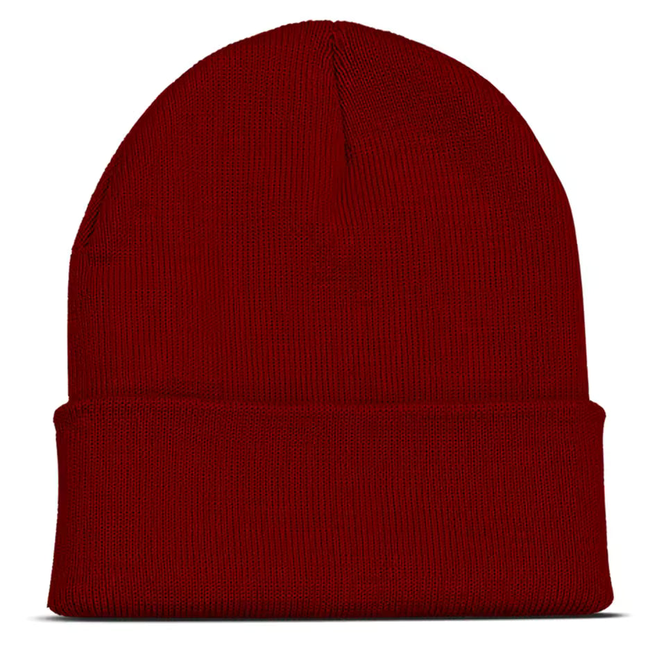 Royal blue personalized embroidered beanie