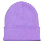 Neon green acrylic winter beanie