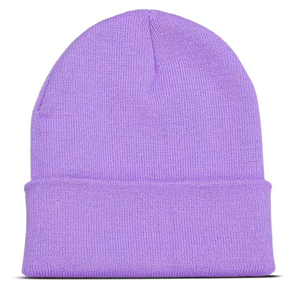 Neon green acrylic winter beanie