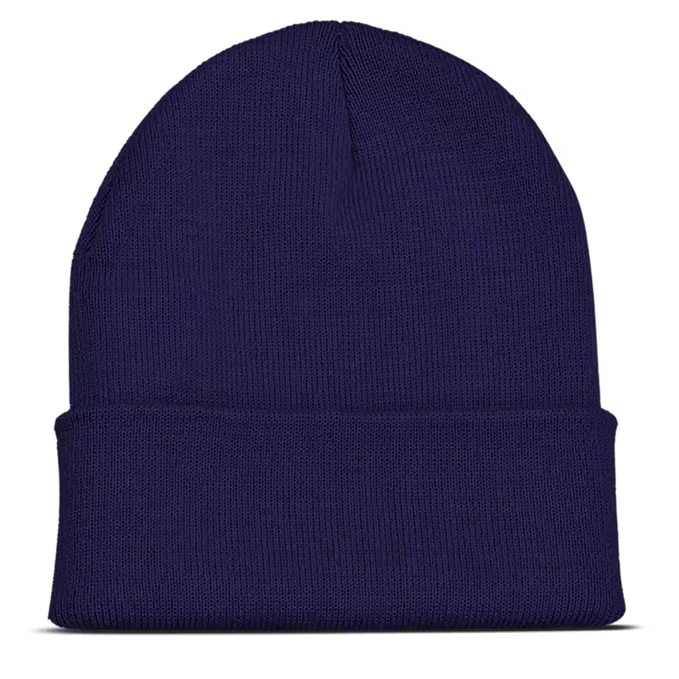 Trendy embroidered beanie for everyday winter wear