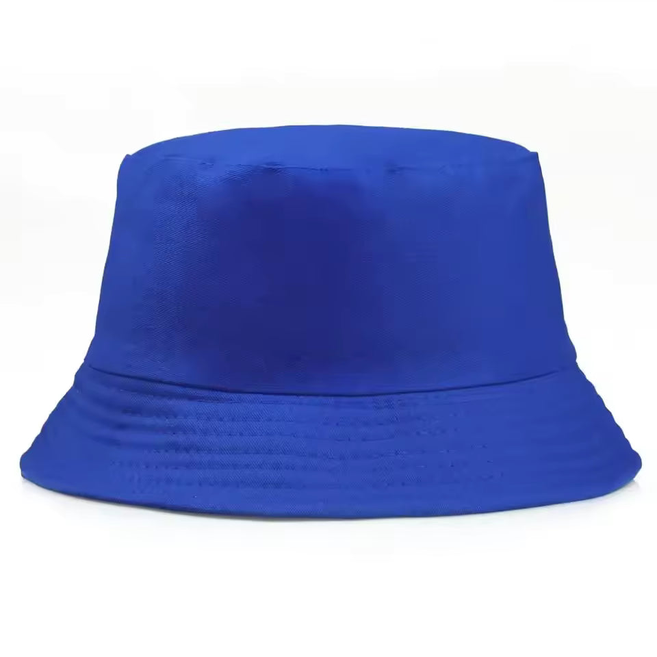 Lightweight cotton sun hat with space for an all-over logo