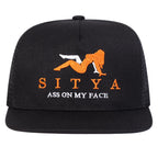 SITYA Ass On My Face Trucker Snapback Cap