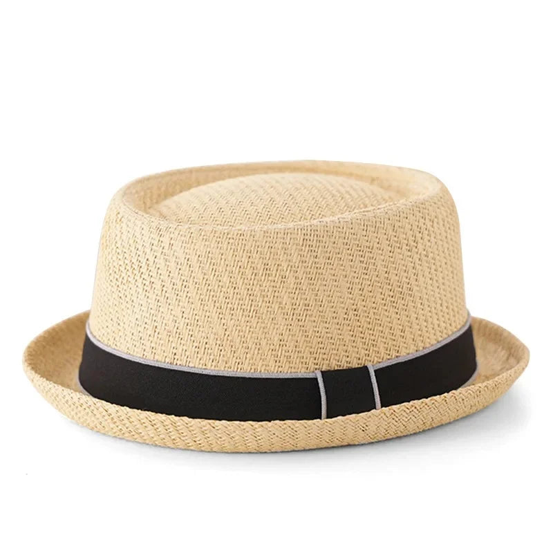 Saint Jean Summer Straw Porkpie Hat