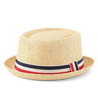 Saint Jean Summer Straw Porkpie Hat