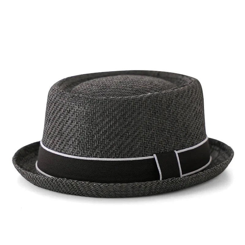 Saint Jean Summer Straw Porkpie Hat